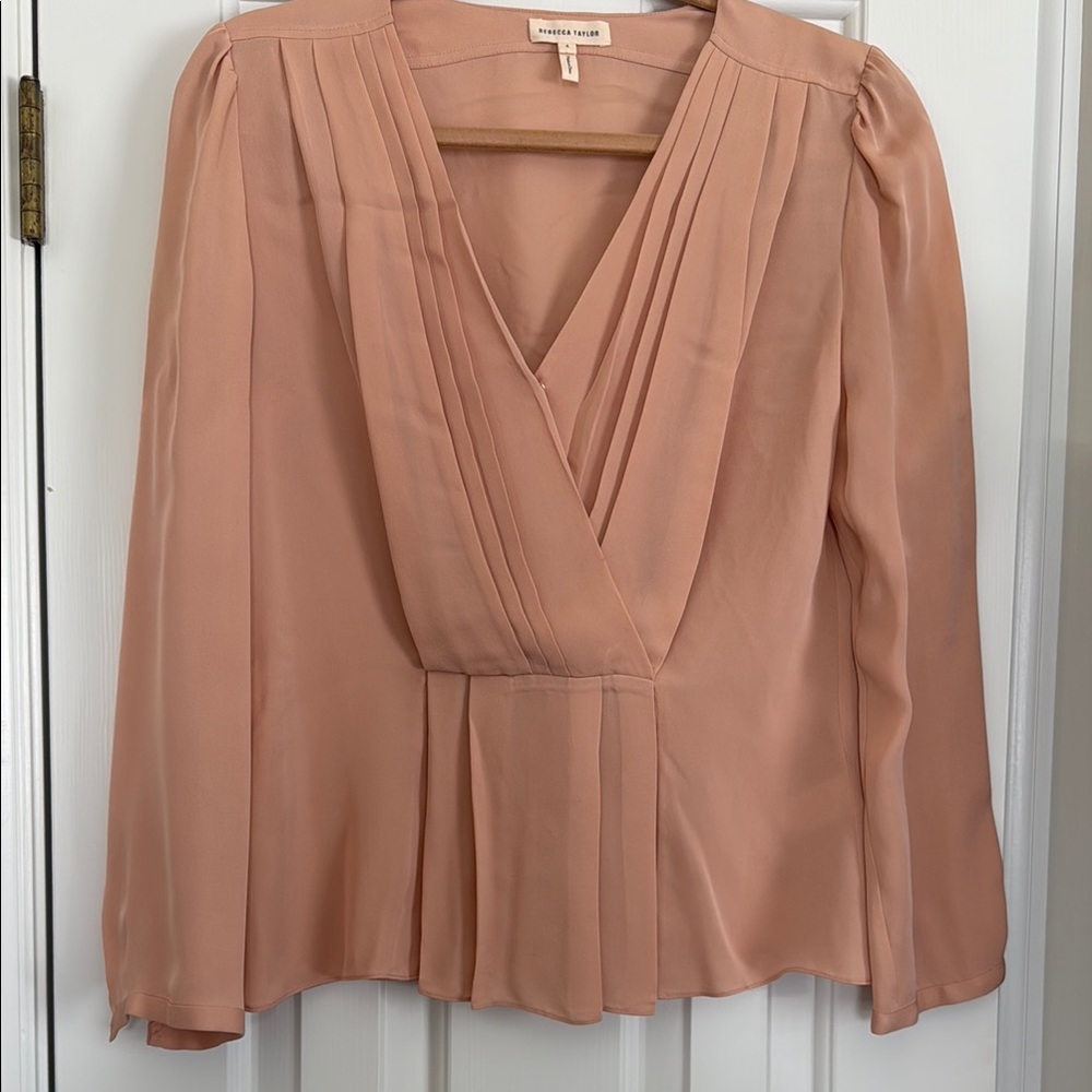 Rebecca Taylor  Women's Blush Pink blouse